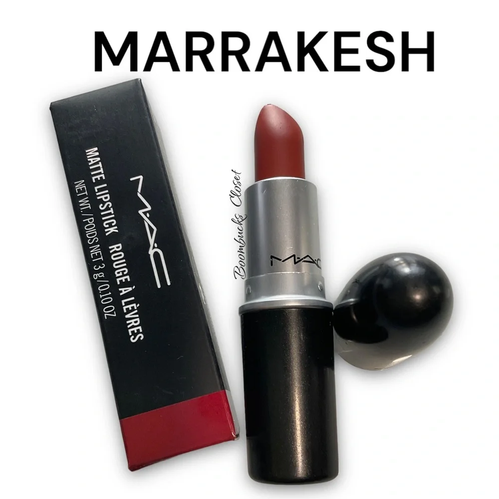 MAC MATTE Lipstick MARRAKESH. Intense orange brown Bestseller